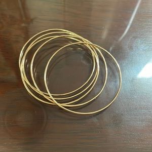 Gold bangles